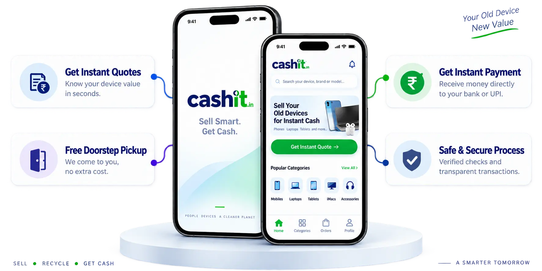 Cashit mobile app preview